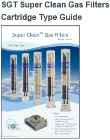 SGT Super Clean Gas Filters Cartridge Type Guide